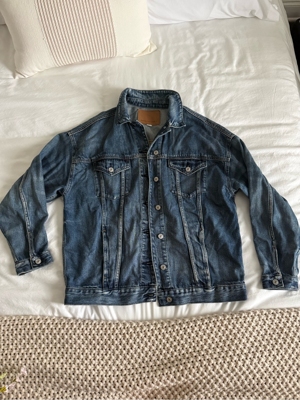 AE Denim Jacket - Blue - Picture 1 of 3